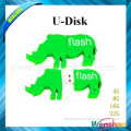 promotion Rhino shape Usb Flash Disk for Gifts